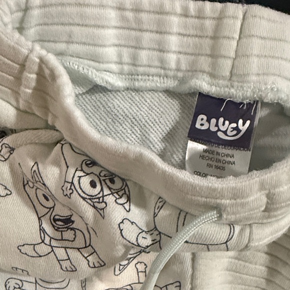 Bluey Pale Blue Character Shorts - Picture 2 of 4